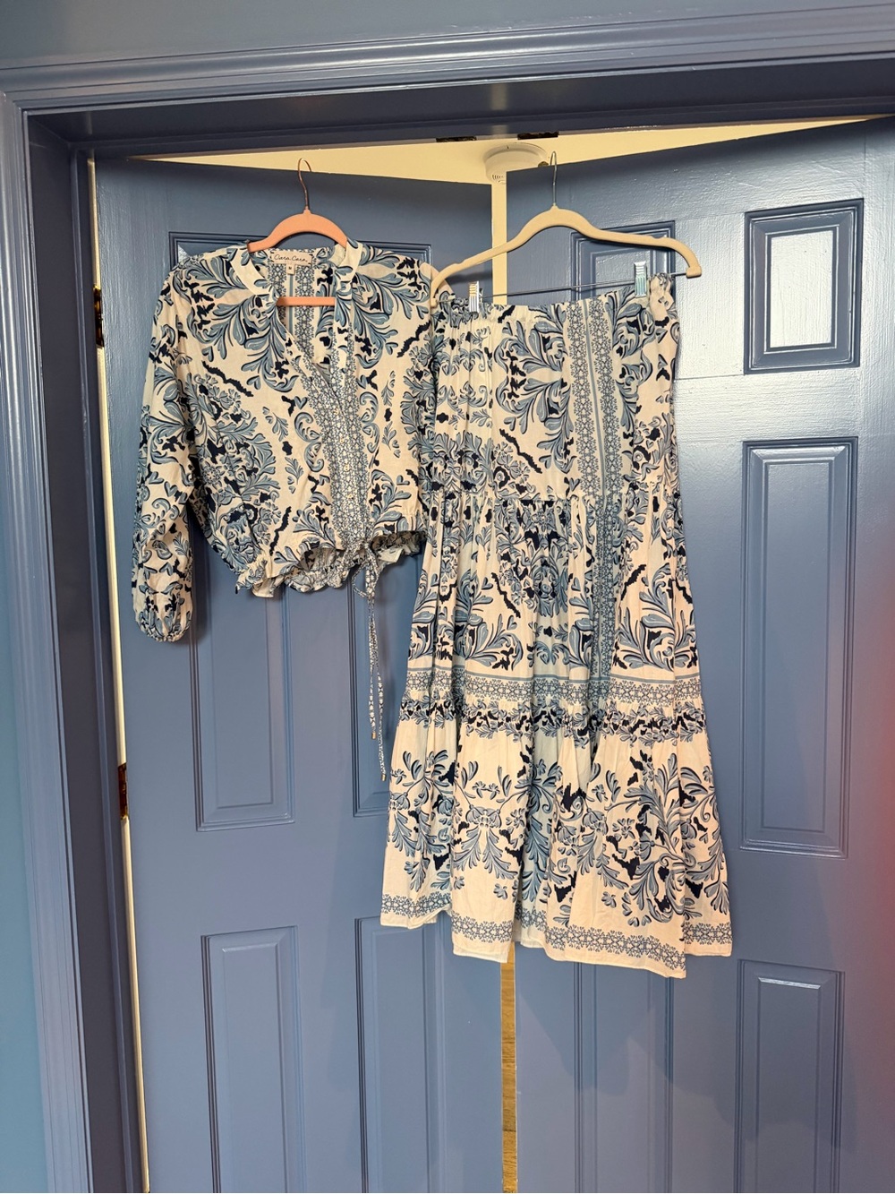 Cara Cara Perrin Top + Melanie Skirt Size Medium - Picture 1 of 14
